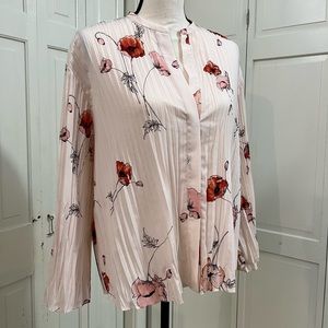 VINCE Nordstrom button down blouse, Size L